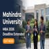 Mahindra University Hyderabad MBA Admission 2026 Deadline Extended; Apply by May 15 @mahindrauniversity.edu.in